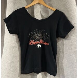Rare Vintage High Fever Show‎ Ponies Scoop Neck T-shirt Size L/XL USA